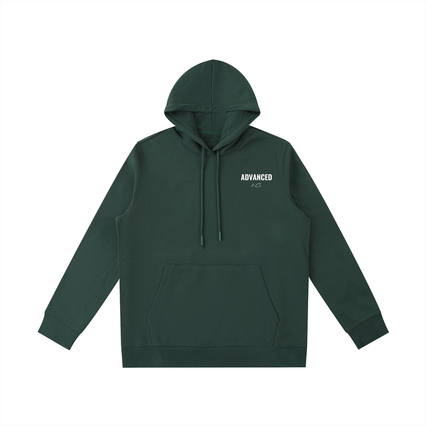 ADVANCED Classic Hoodie (white detail)