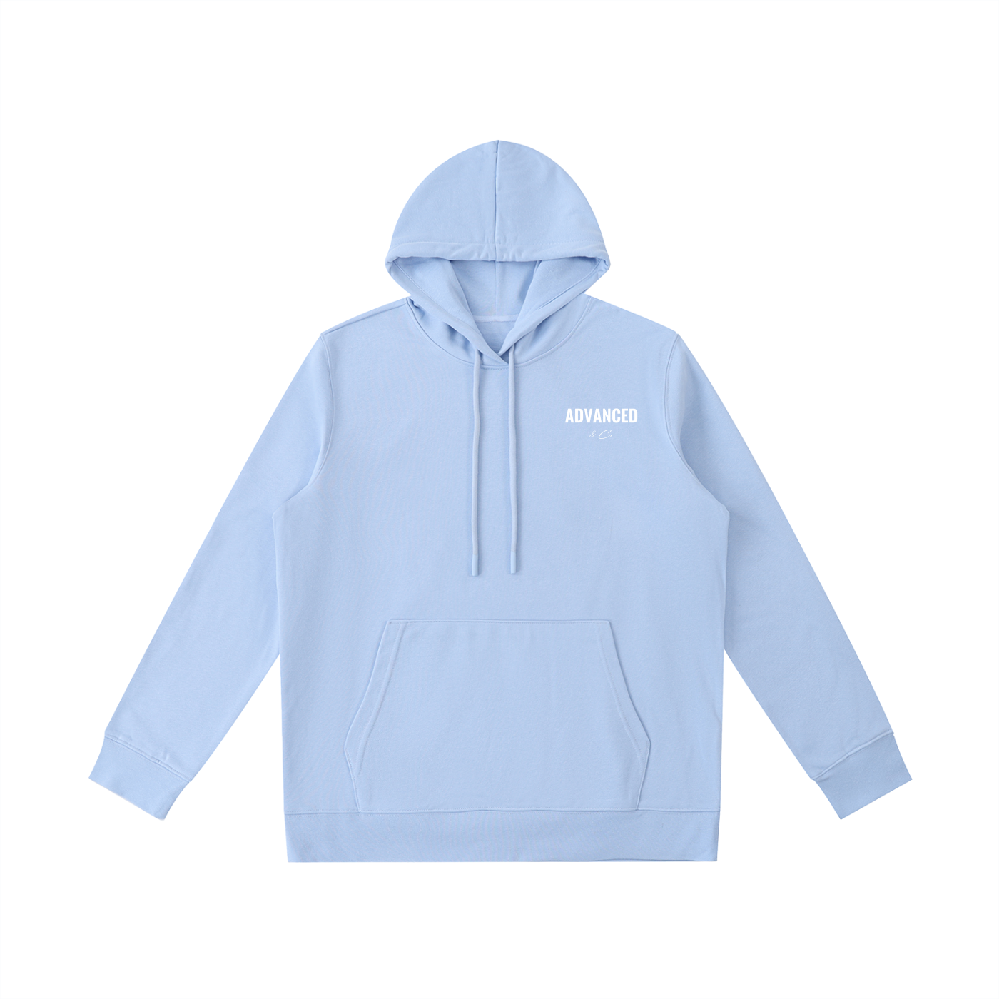 ADVANCED Classic Hoodie (white detail)