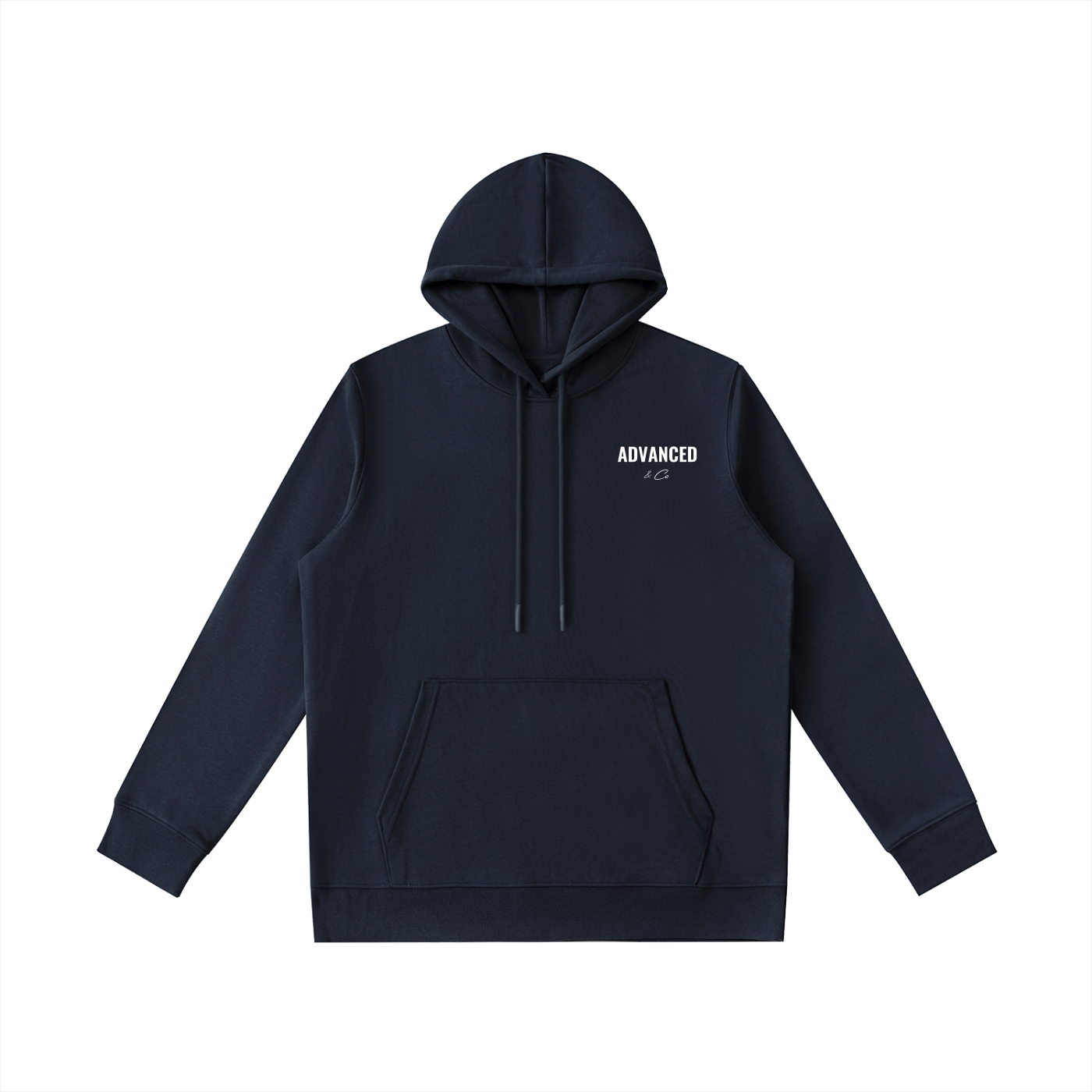 ADVANCED Classic Hoodie (white detail)