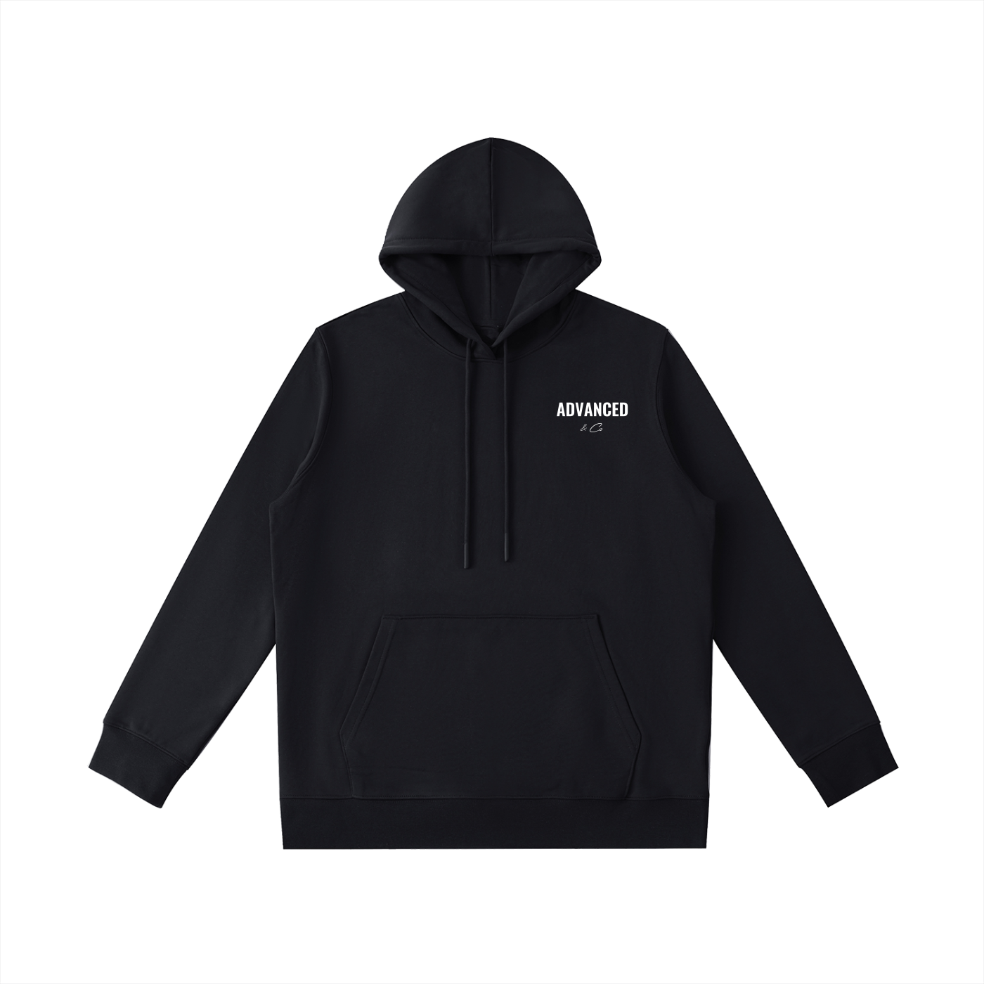 ADVANCED Classic Hoodie (white detail)