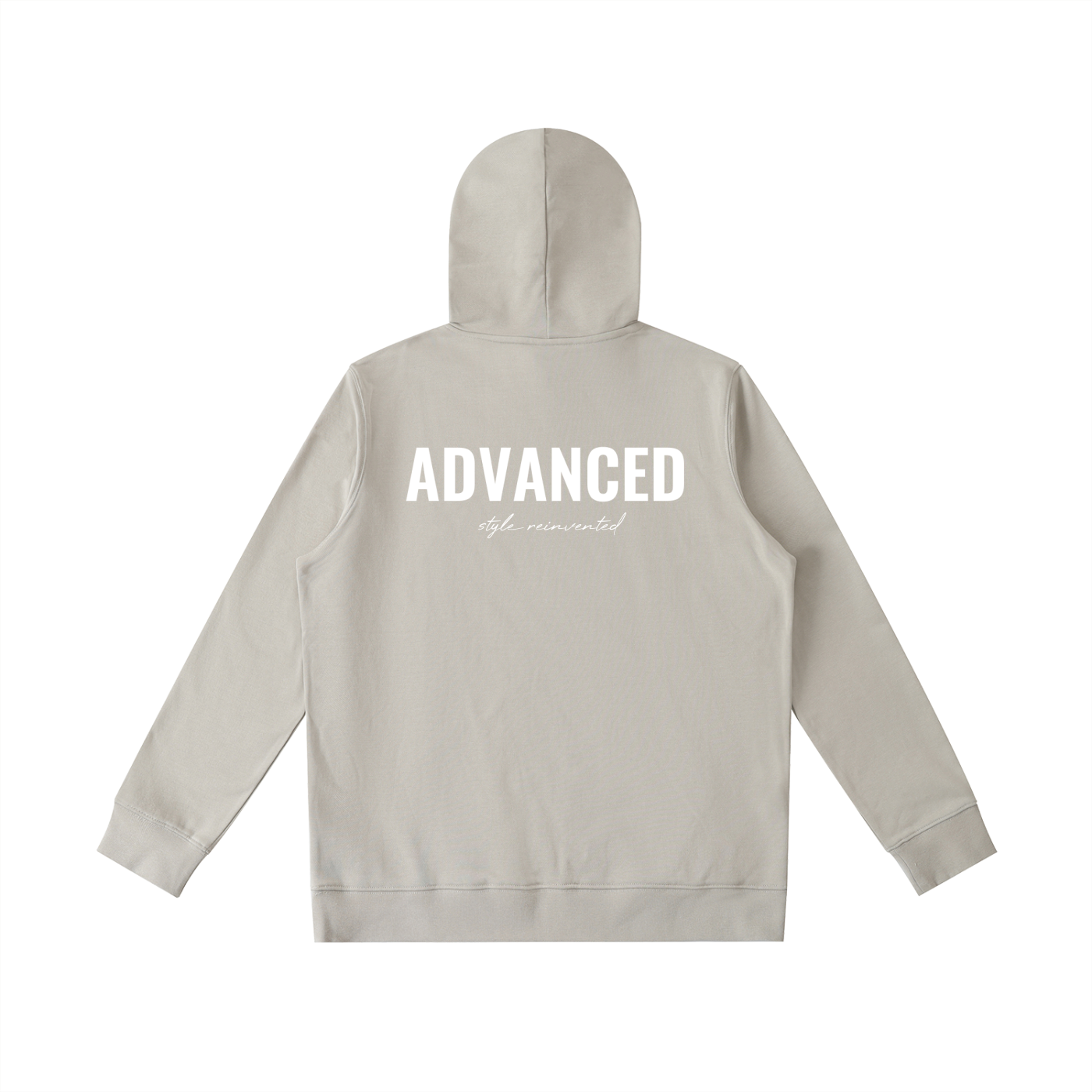 ADVANCED Classic Hoodie (white detail)