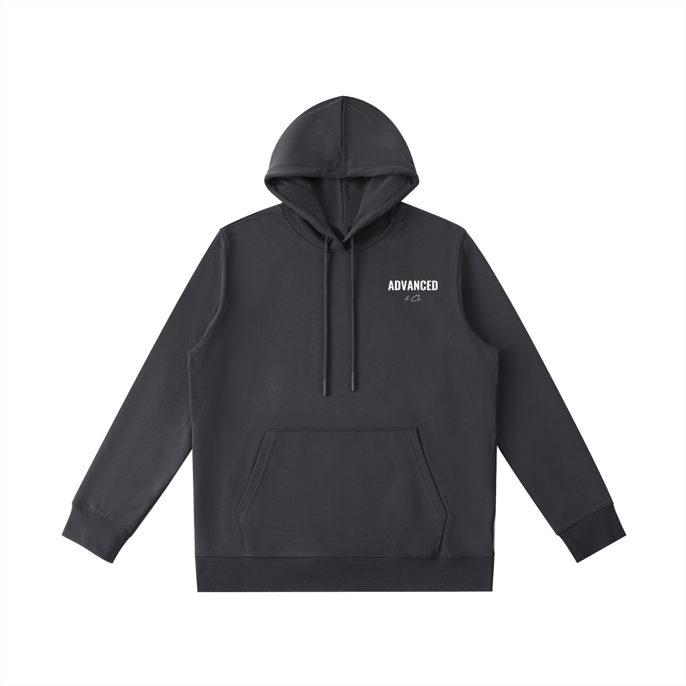 ADVANCED Classic Hoodie (white detail)