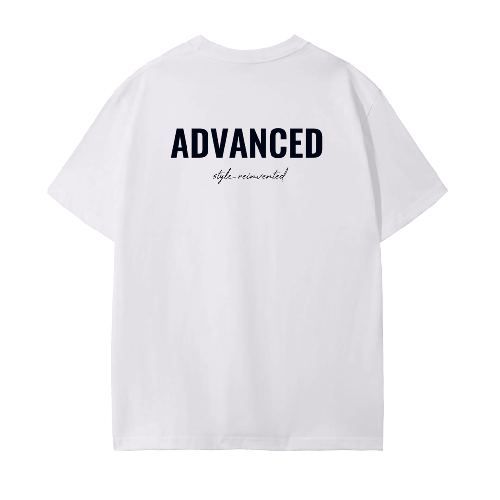 ADVANCED Classic White Tee