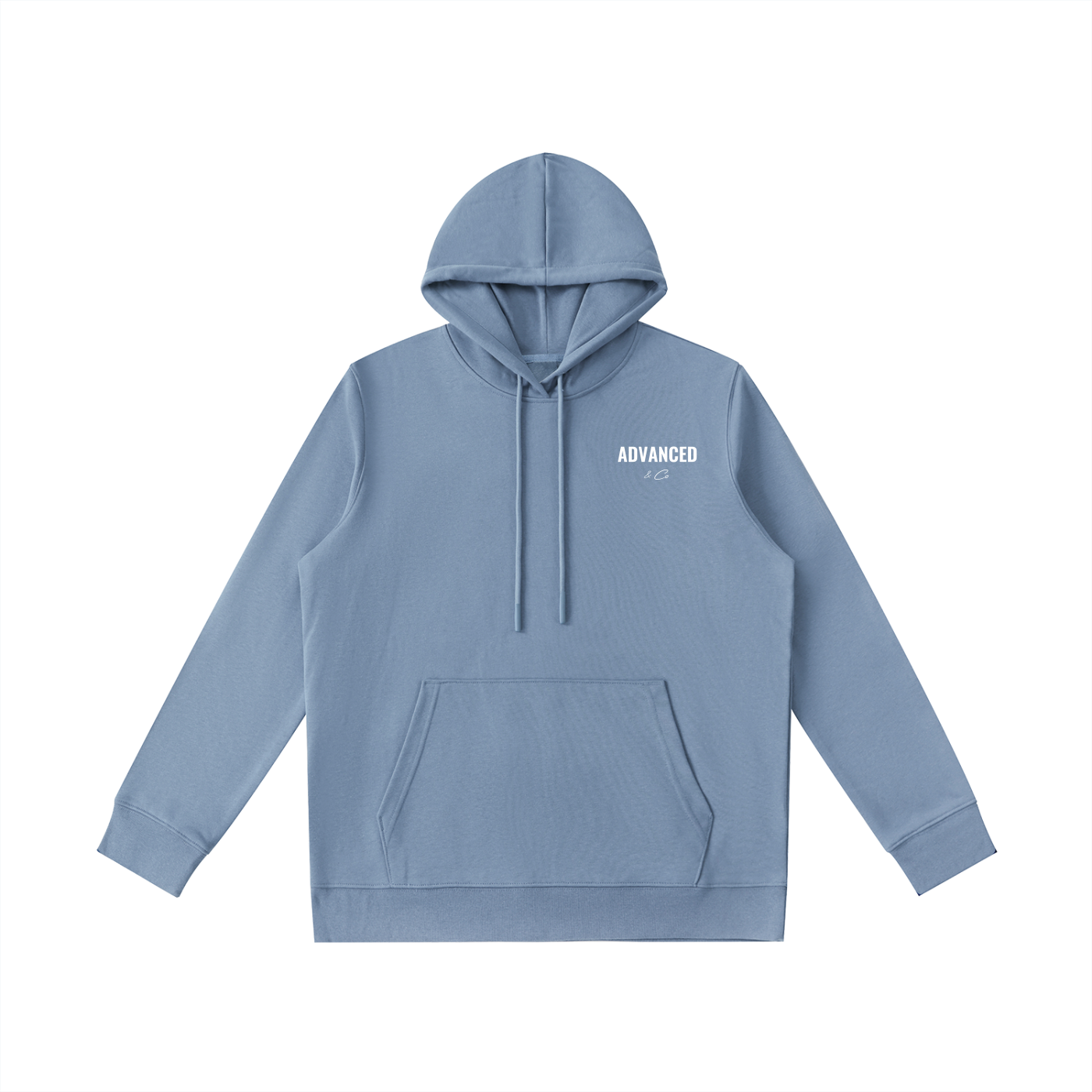 ADVANCED Classic Hoodie (white detail)
