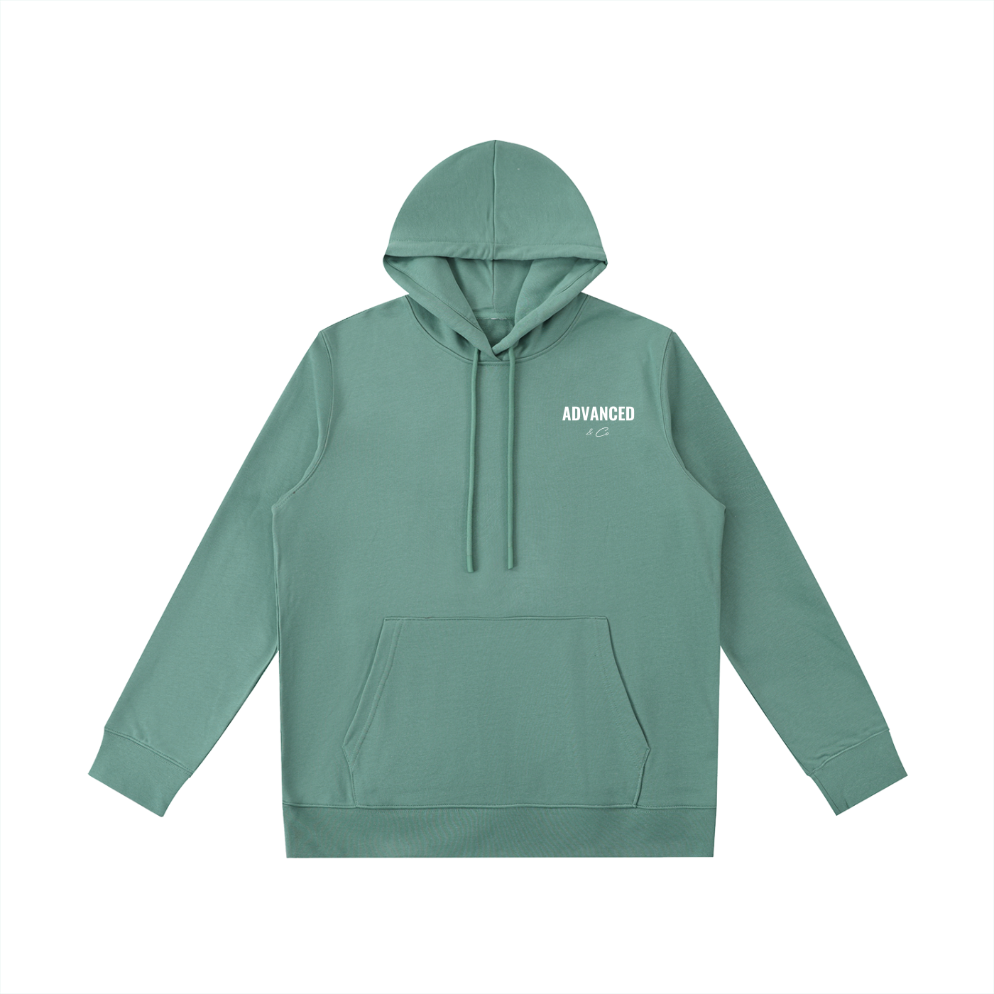ADVANCED Classic Hoodie (white detail)