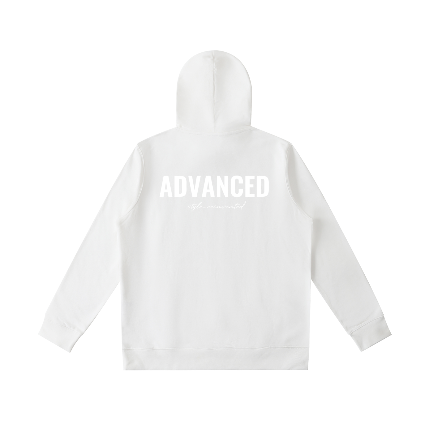ADVANCED Classic Hoodie (white detail)