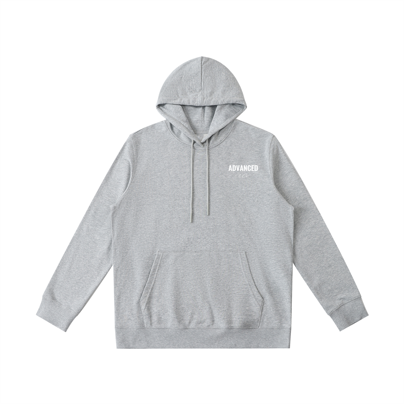 ADVANCED Classic Hoodie (white detail)