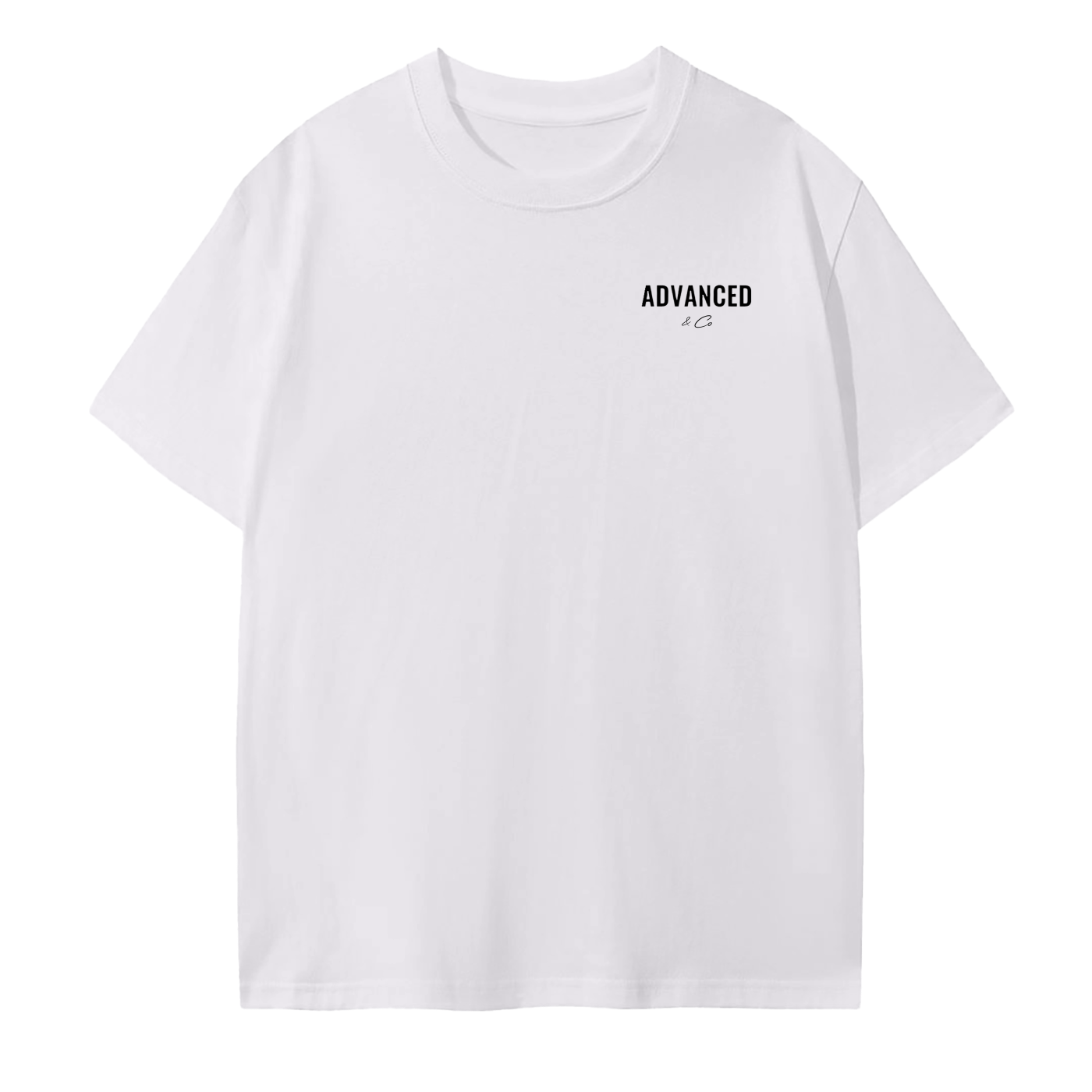 ADVANCED Classic White Tee
