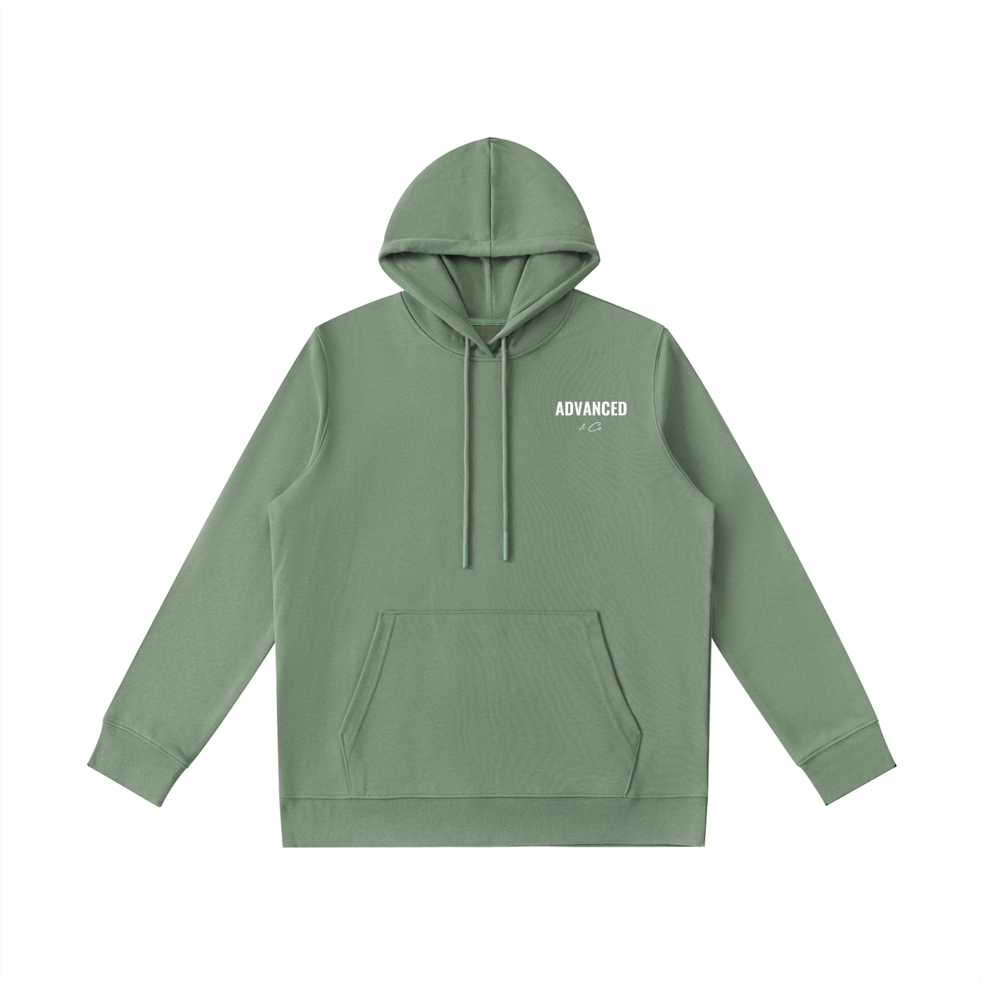 ADVANCED Classic Hoodie (white detail)